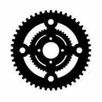 Gear icon illustration. Stock vector. vector