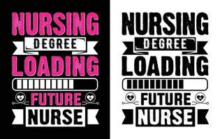 Nurse T-shirt Design Bundle vector