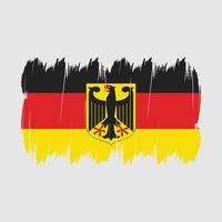 Germany Flag Brush vector