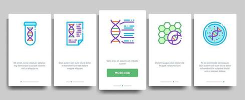 Biomaterials Elements Vector Onboarding