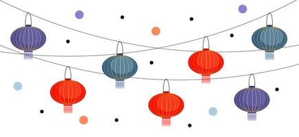 Chinese lantern festival. Chinese new year. Chinese new year decoration.