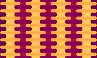 Seamless geometric pattern with yellow and red background illustration vector