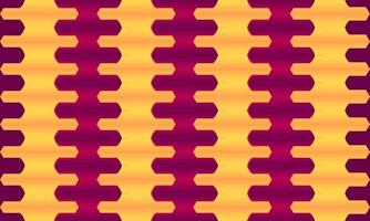 Seamless geometric pattern with yellow and red background illustration vector