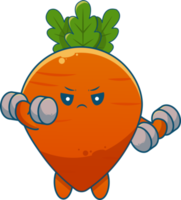 simpatico cartone animato carota png