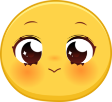 cute expression of emotion png