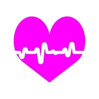 Heart rate icon vector design