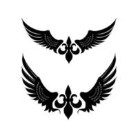 Wings vector design for logo
