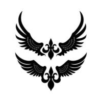 Wings vector design for logo