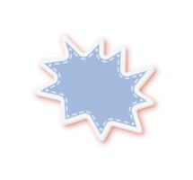 pop- konst komisk Tal bubblor png