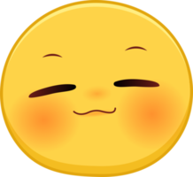 cute expression of emotion png