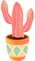 dessin animé mignon de cactus png