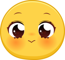 cute expression of emotion png