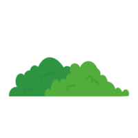 naturlig grön gräs buskar dekorera miljö- ekologi tecknad serie scen png