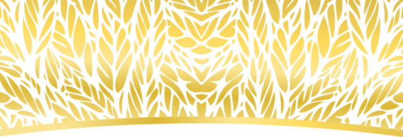 golden leaf decorations designs templates png