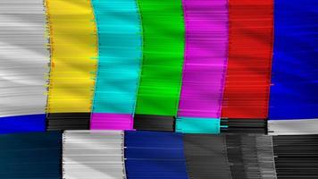 Television Screen With Static Noise vector