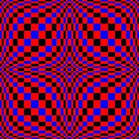 ilusión óptica. arte vectorial 3d. efecto dinámico de distorsión. fondo mágico geométrico. vector