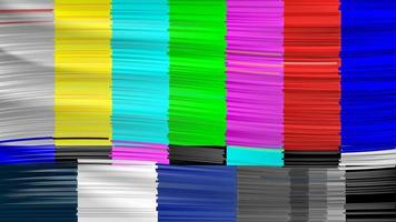 No Signal TV. Descendant Network. No signal. Distorted glitch TV. Vector Illustration