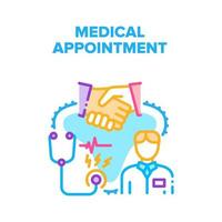 Medical Appointment Clinic Vector Concept Color