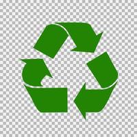 Set of vector universal recycling symbols.