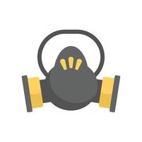 Disinfection mask icon, flat style vector