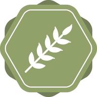 Unique Wheat Vector Glyph Icon