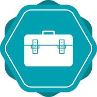 Unique Briefcase Vector Glyph Icon