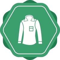 Unique Backpack Vector Glyph Icon