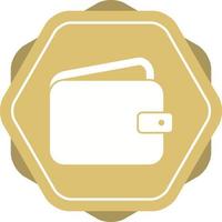 Beautiful Wallet Vector Glyph icon