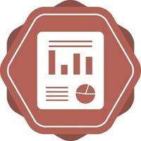 Beautiful Business chart Vector Glyph icon