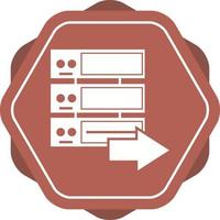 Beautiful Server Vector Glyph icon