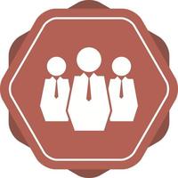 Beautiful Teamwork Vector Glyph icon