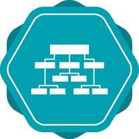 Beautiful Business structure Vector Glyph icon