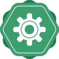 Beautiful Settings Vector Glyph Icon
