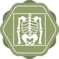 Beautiful Skeleton Vector Glyph icon