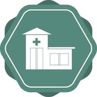 Beautiful Hospital Vector Glyph icon