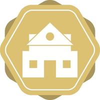 Beautiful House Vector Glyph Icon