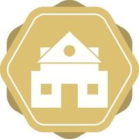 Beautiful House Vector Glyph Icon