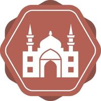 Beautiful Mosque Vector Glyph Icon