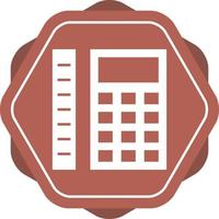 Beautiful Measurement Calculation Glyph Vector Icon