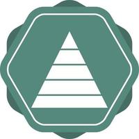 Beautiful Triangle Vector Glyph icon