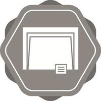 Beautiful ATM machine Vector Glyph Icon