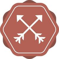 Beautiful Arrows Glyph Vector Icon