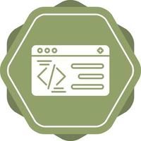 Programming Vector Icon