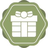 icono de vector de regalo