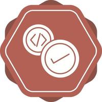 Mark Vector Icon