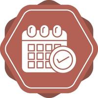 Schedule Vector Icon