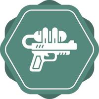 icono de vector de pistola de agua