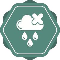 No Rain Vector Icon