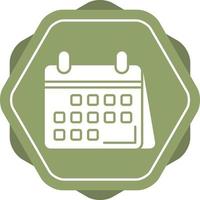 icono de vector de calendario