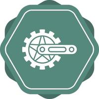 Crankset Vector Icon